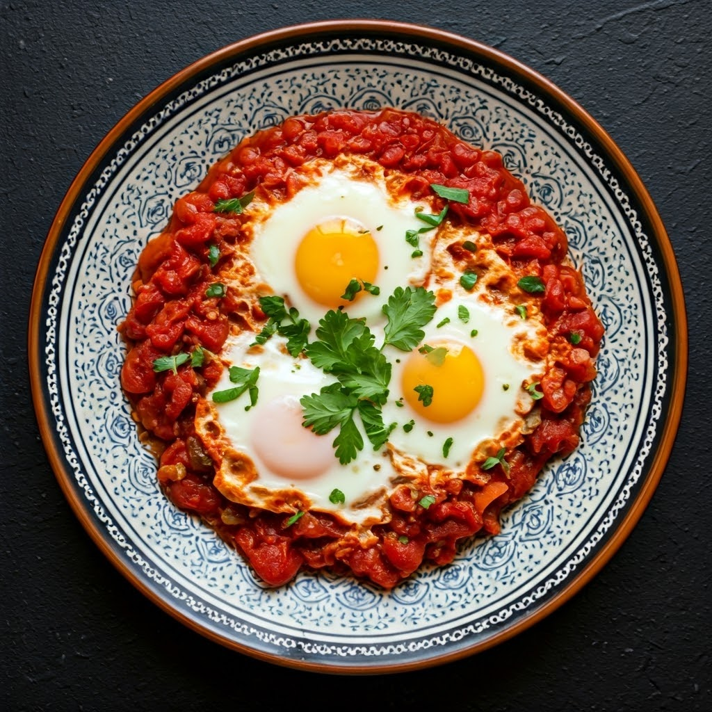 Shakshuka with Feta and Herbs
