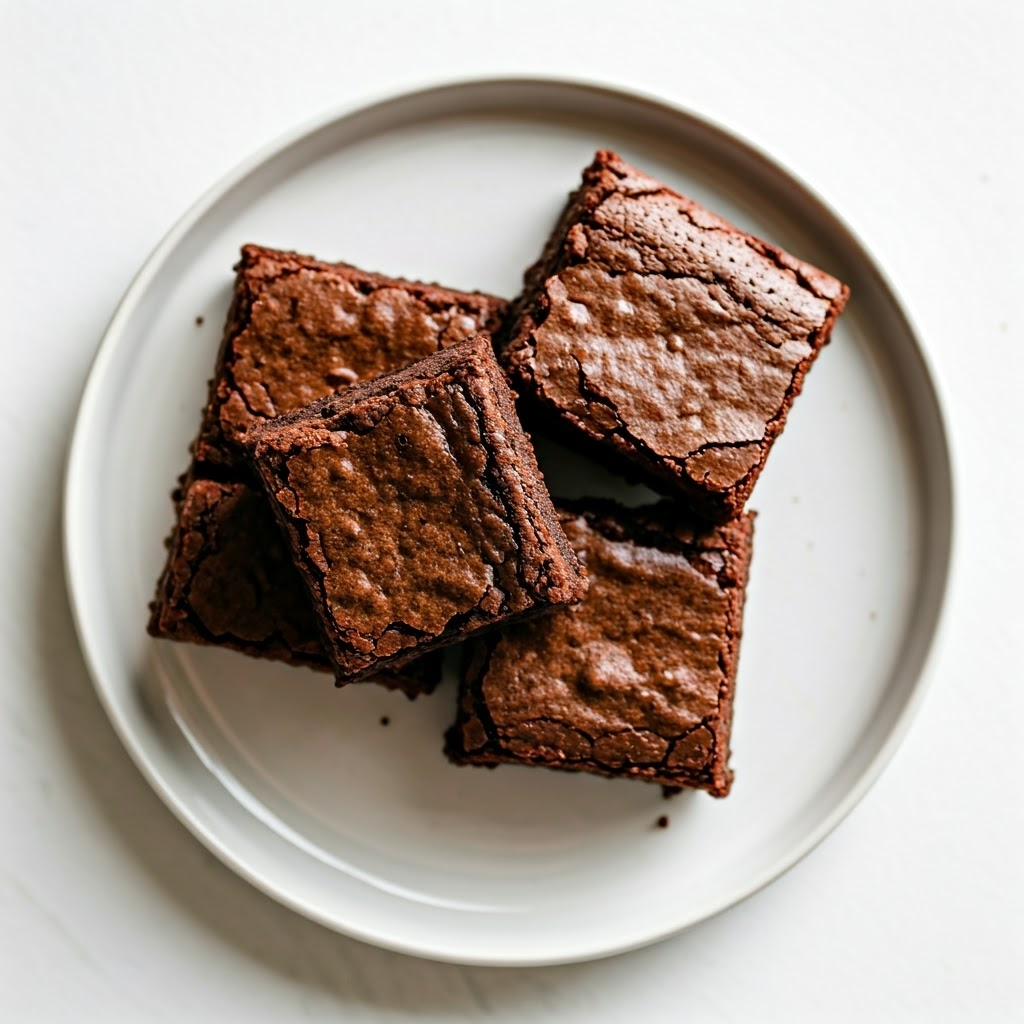 Small Batch Fudgy Brownies