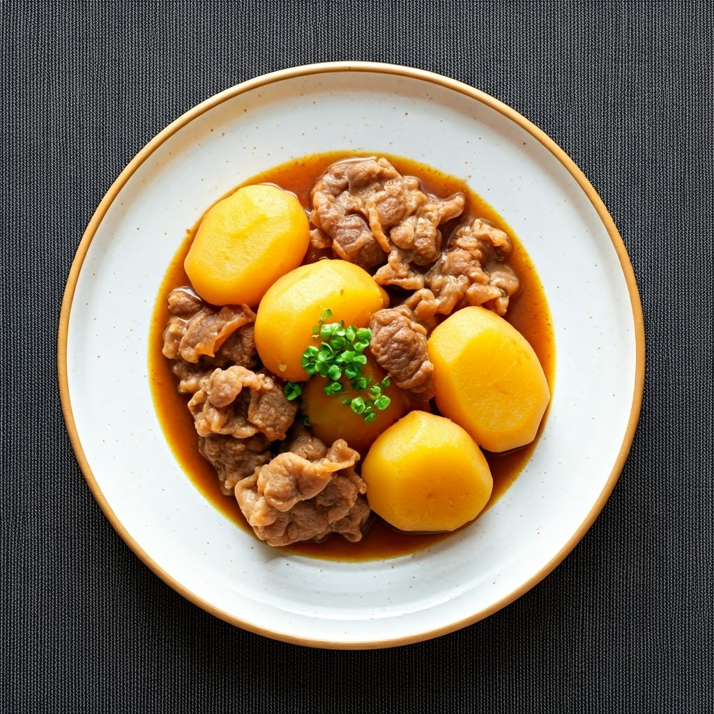 Nikujaga (japanese Meat and Potato Stew)