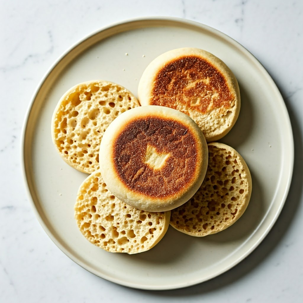 Fluffy English Muffins
