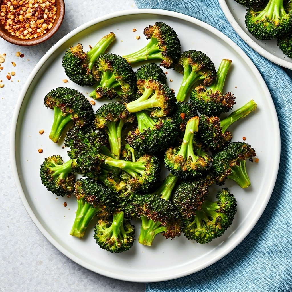 Air Fried Broccoli