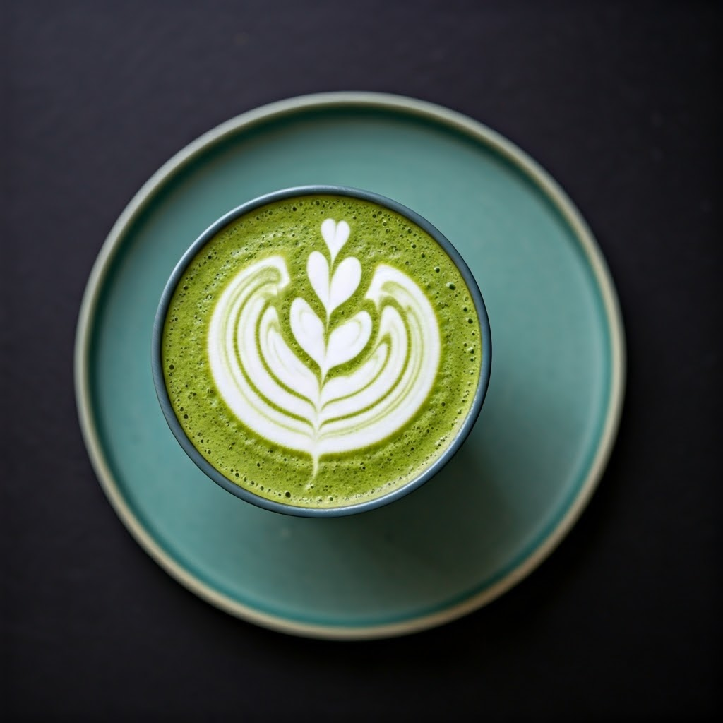 Oat Milk Matcha Latte