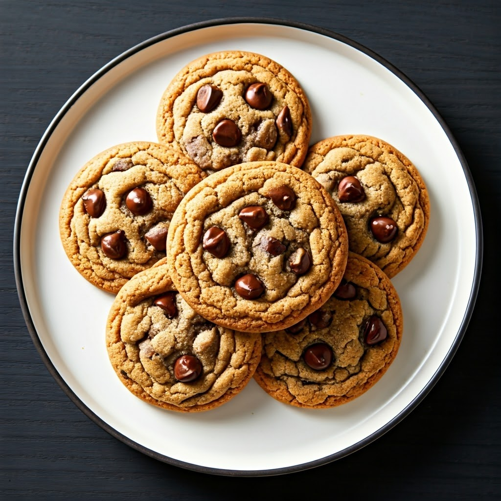 Soft and Chewy Chocolate Chip Cookies