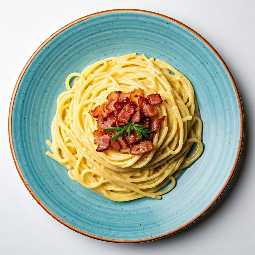 Carbonara with Bacon