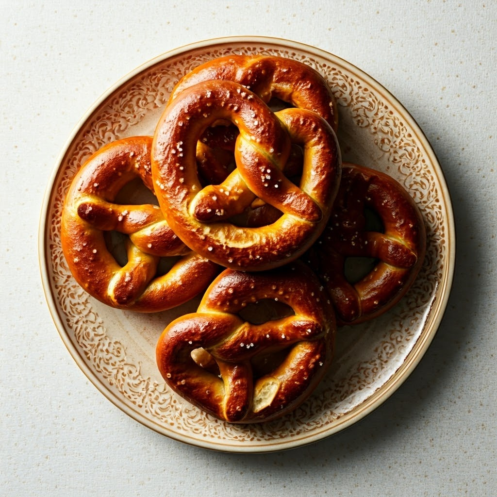 Alton Brown's Soft Pretzels