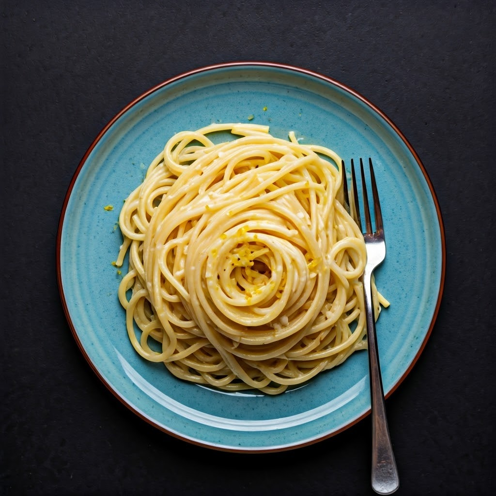 Goat Cheese Pasta with Lemon
