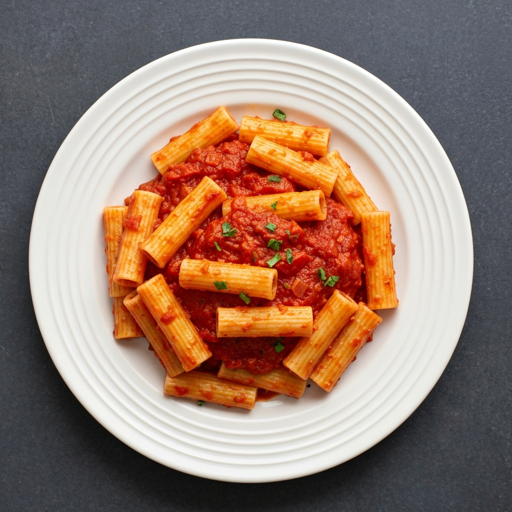 Deeply Caramelized One-pot Tomato Paste Rigatoni