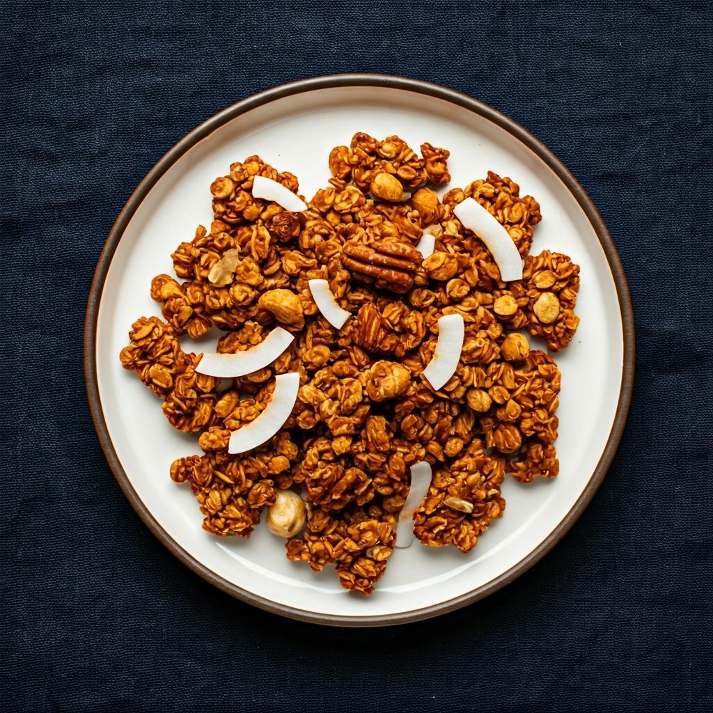 Healthy Chia Coconut Granola