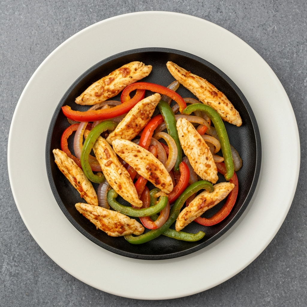 Low-carb Chicken Fajita Skillet