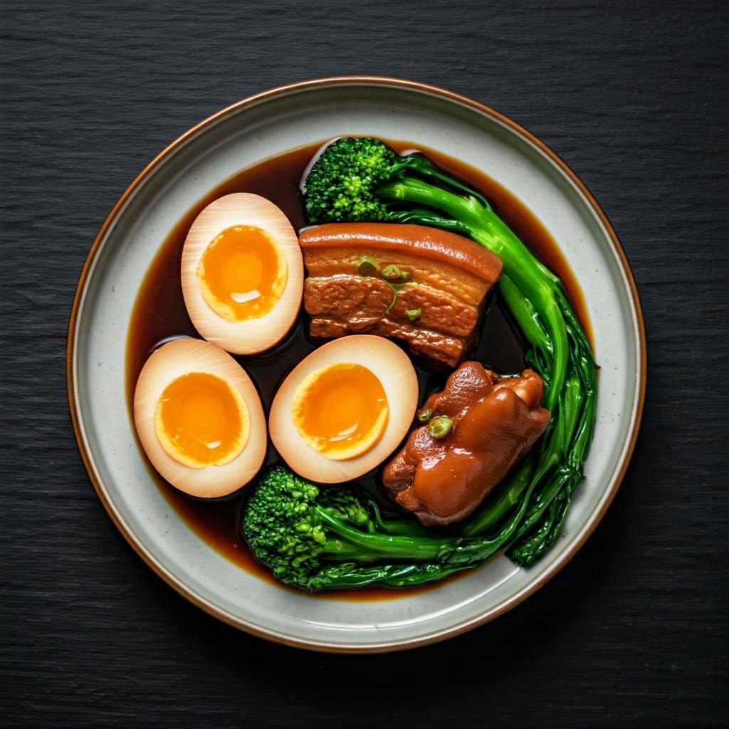 Master's Braised Pork Belly & Trotters with Soy Eggs