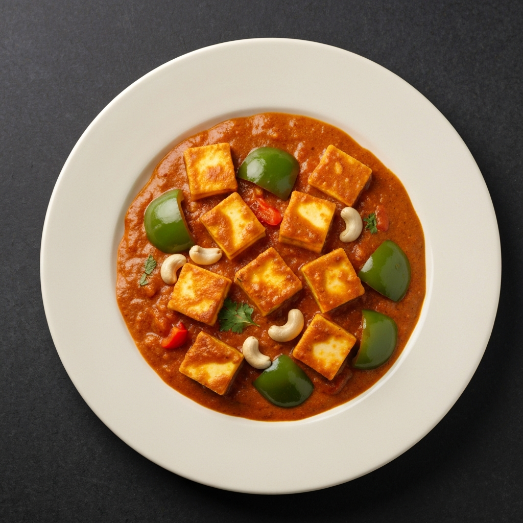 Stovetop Paneer Butter Masala with Bell Peppers