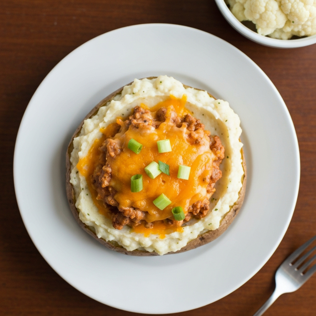 Loaded Cauliflower Mash