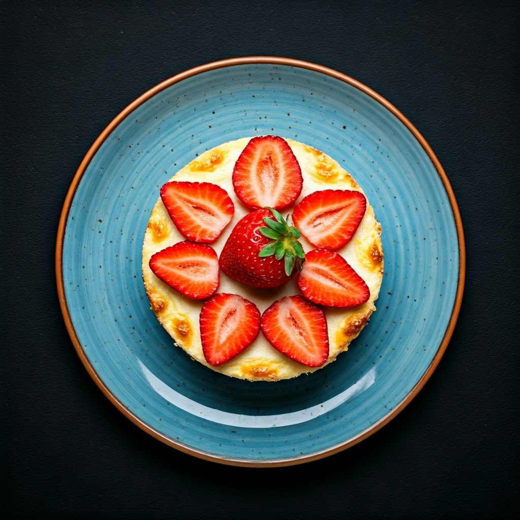 Strawberry Gratin