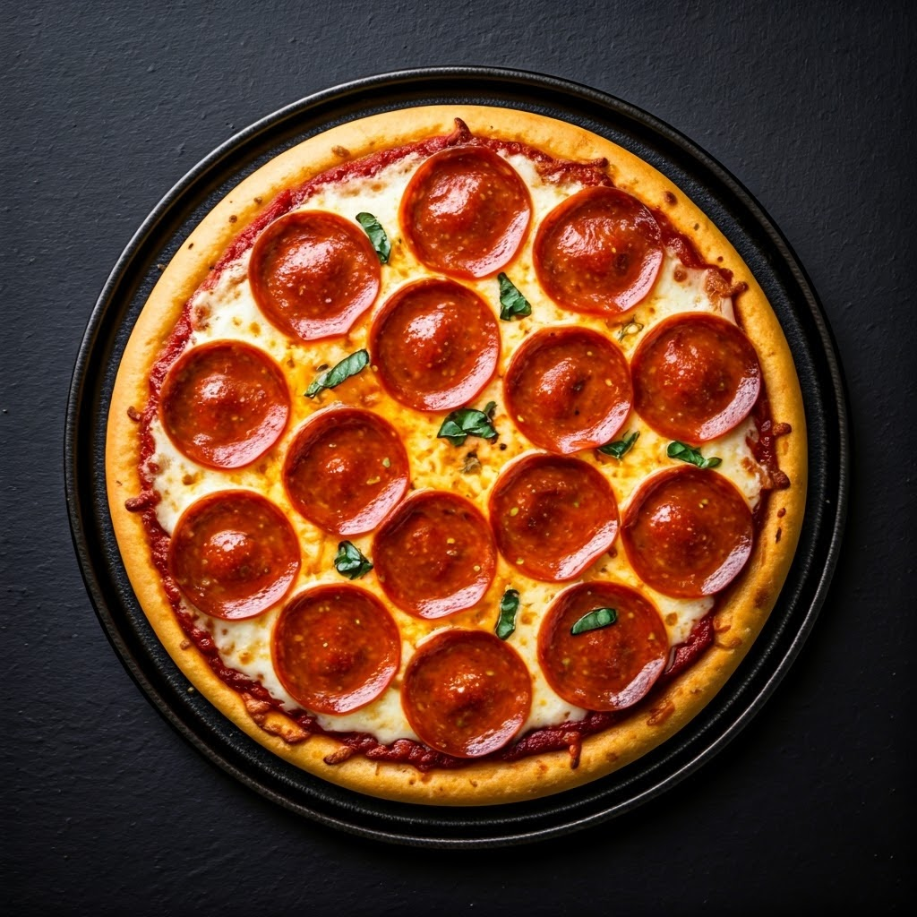 Cast Iron Pepperoni & Hot Honey Pizza