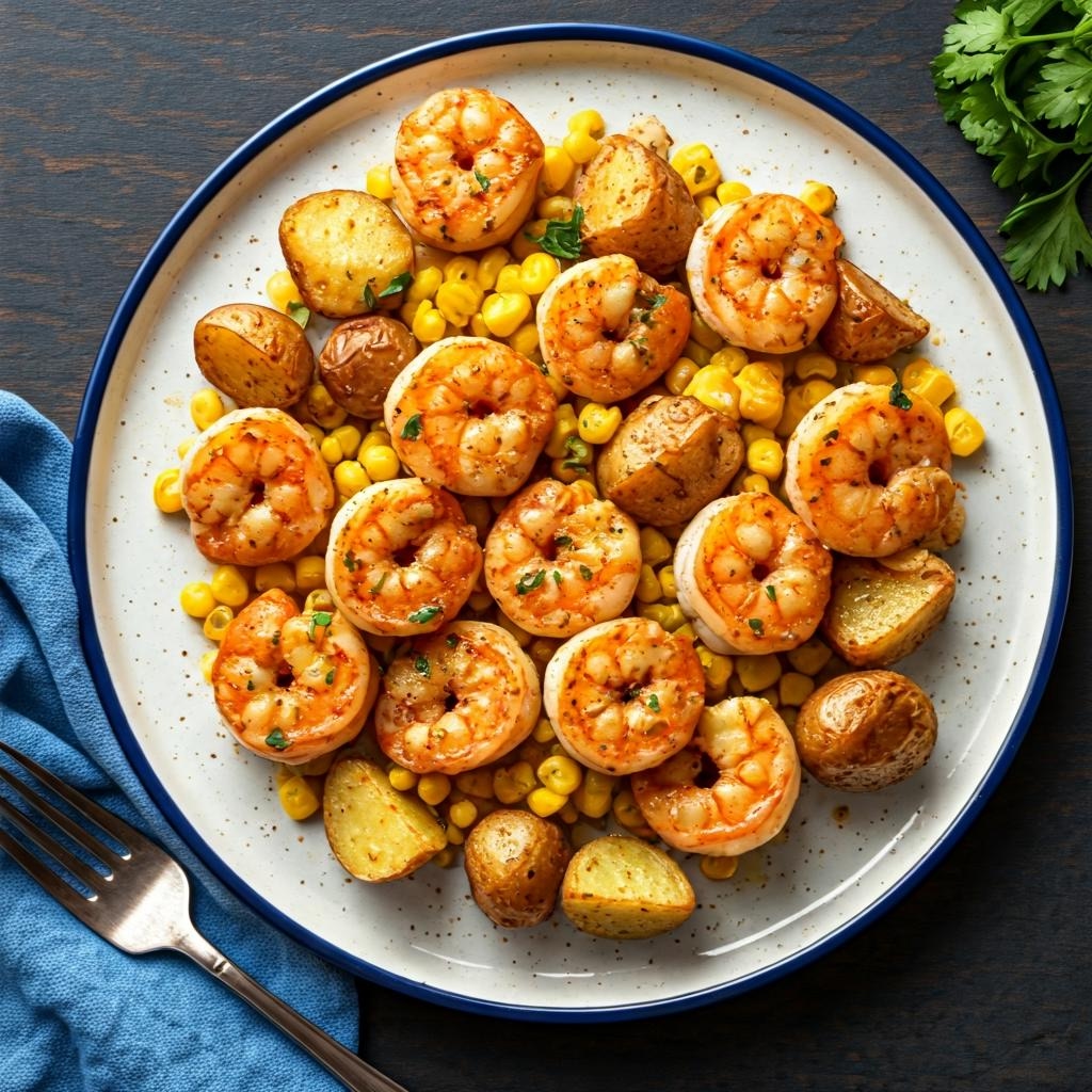 Cajun Shrimp Sheet Pan Dinner