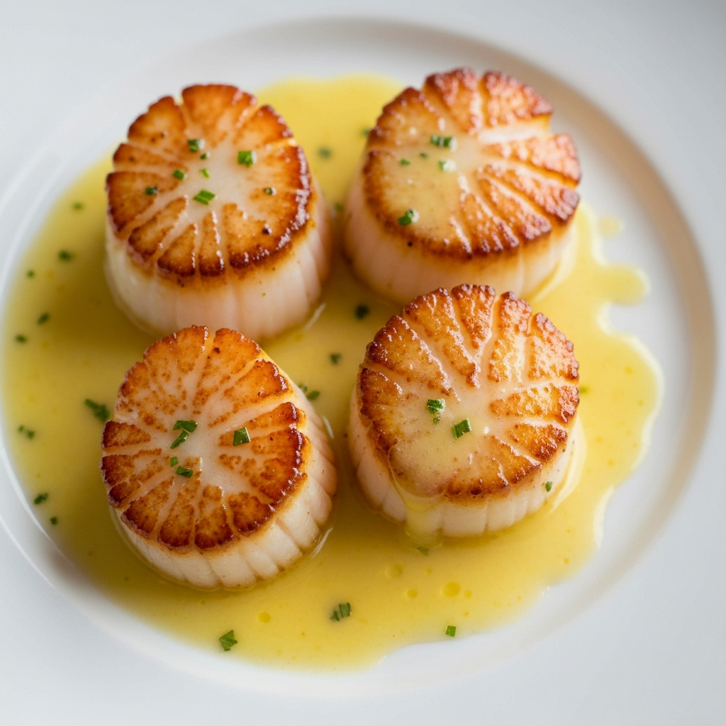 Pan-seared Scallops