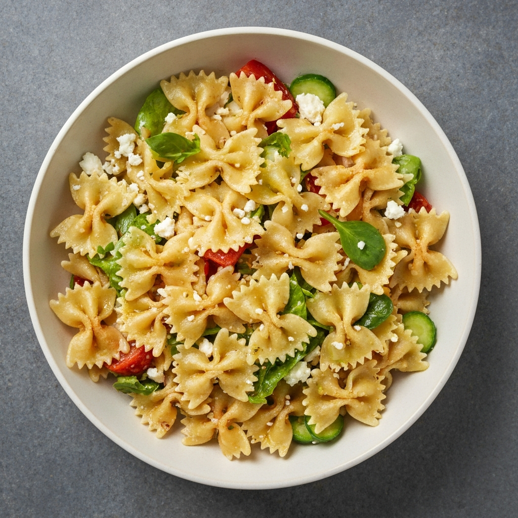 Air-fried Crispy Pasta Salad