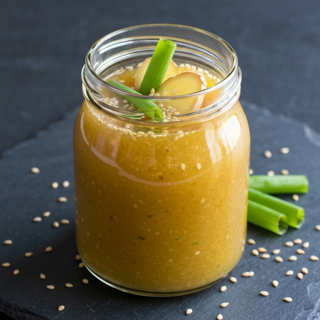 Zesty Sesame-ginger Dressing