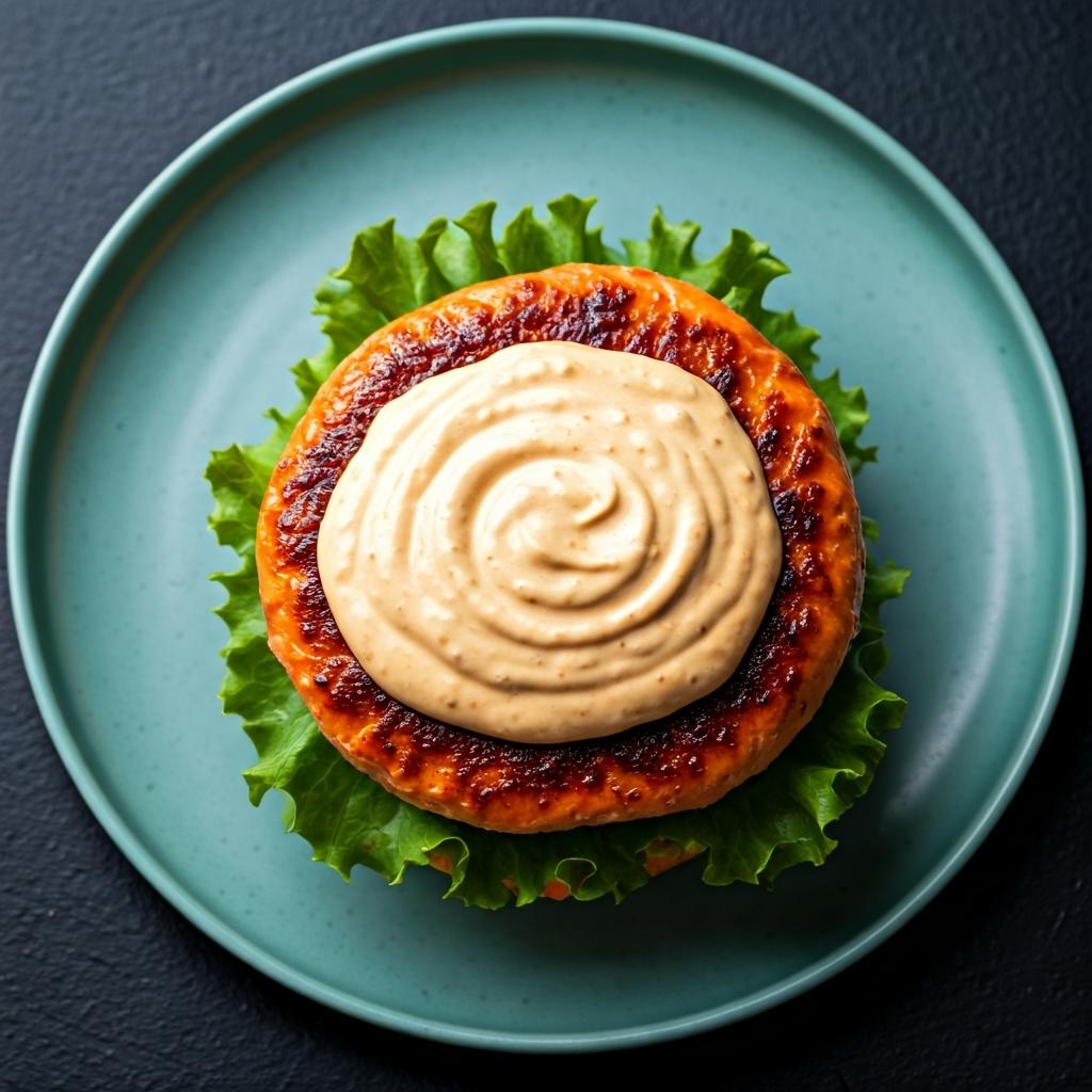 Spicy Sesame Chili Oil Aioli for Salmon Burgers