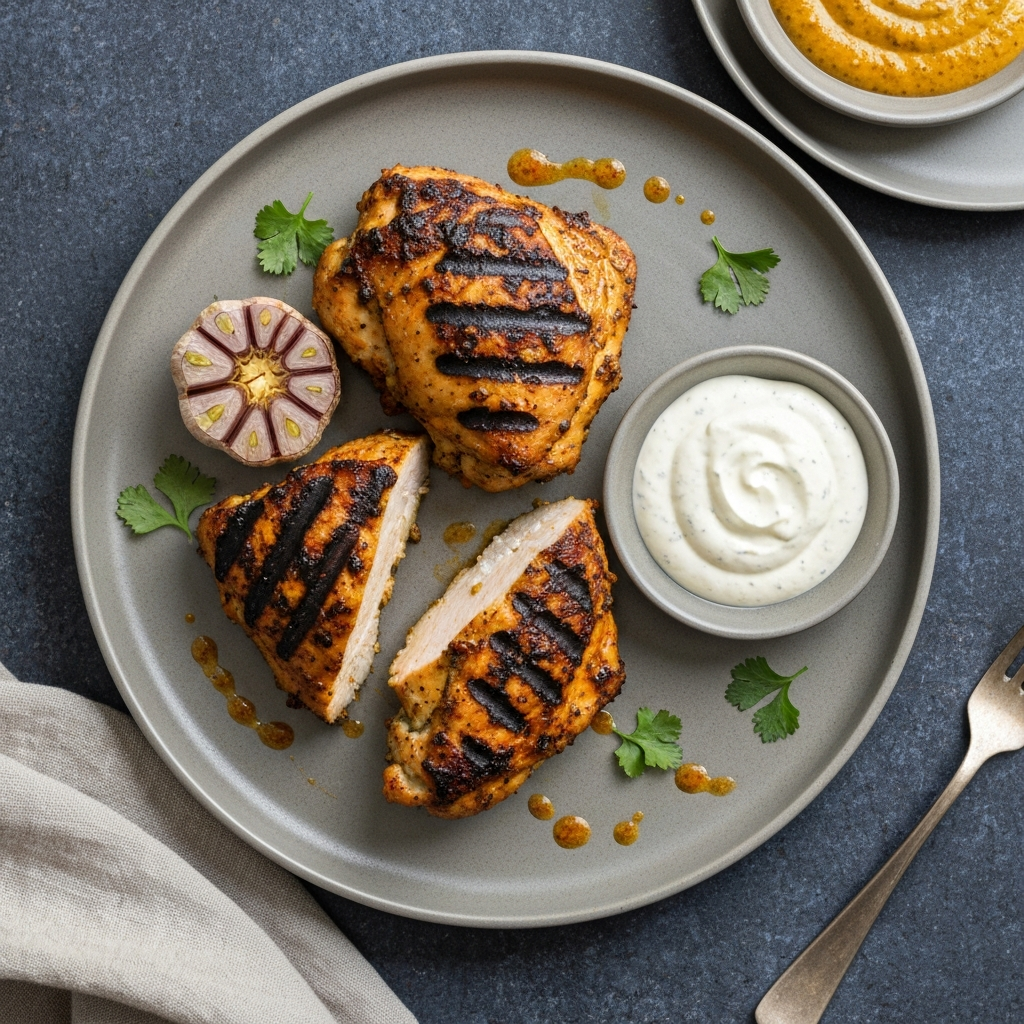 Grilled Chicken Shawarma