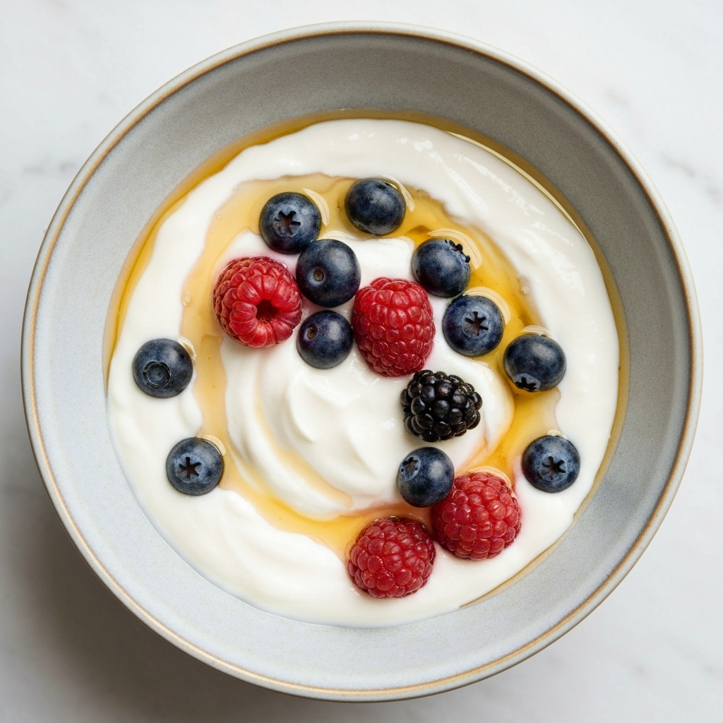 Honey Berry Yogurt Bowl