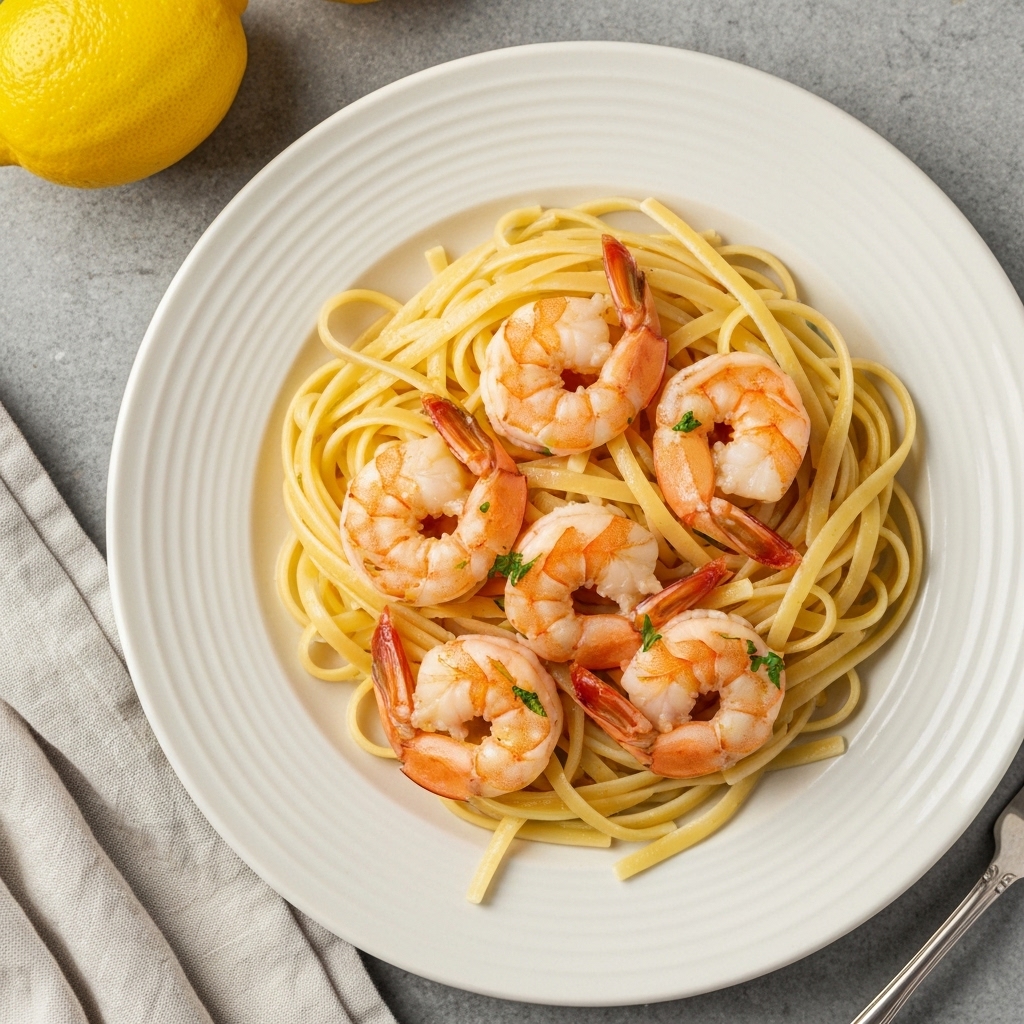 Speedy Shrimp Scampi