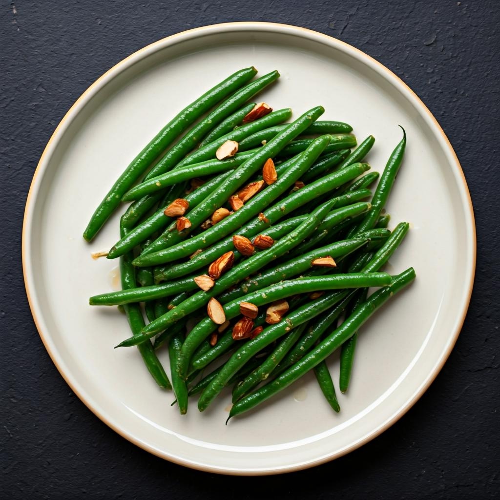 Sautéed Green Beans with Toasted Almonds