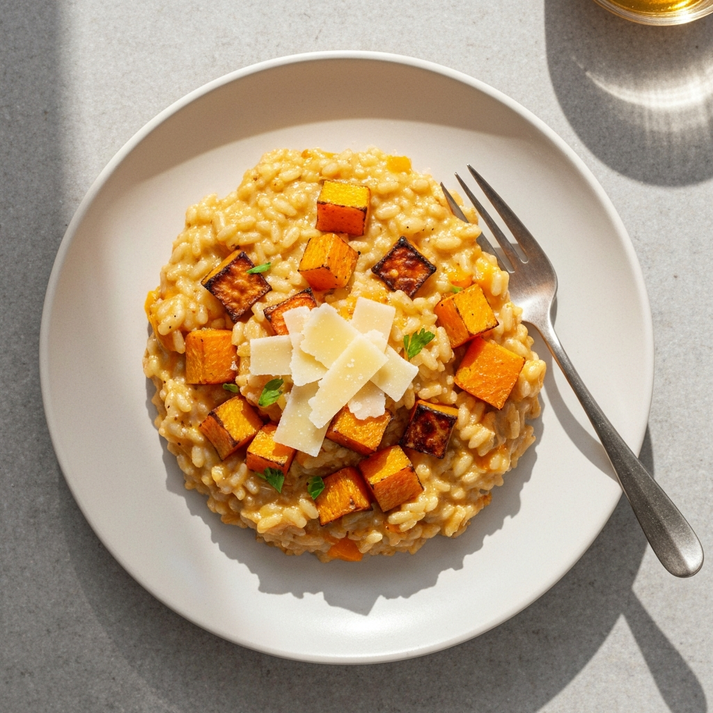 Creamy Butternut Squash Risotto