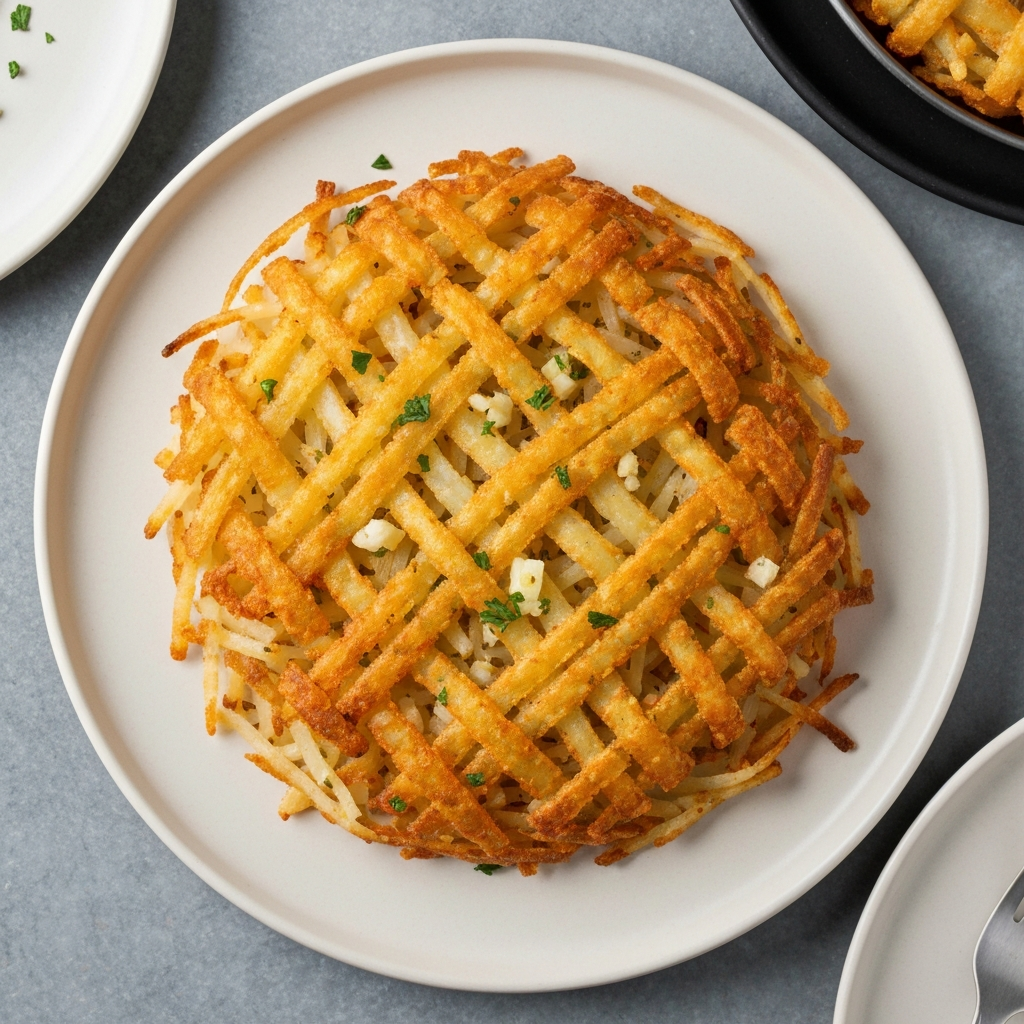 Crispy Parmesan Hash Browns