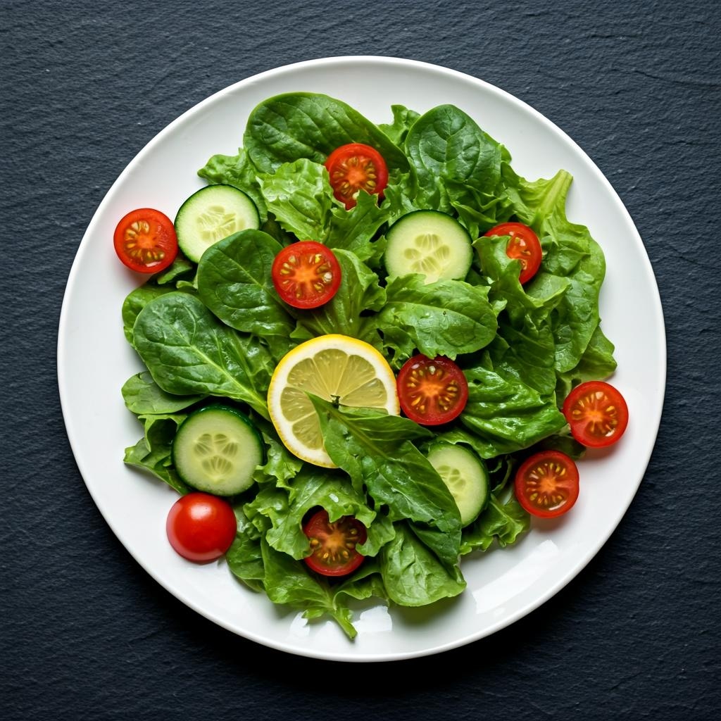 Mixed Greens with Lemon-herb Vinaigrette