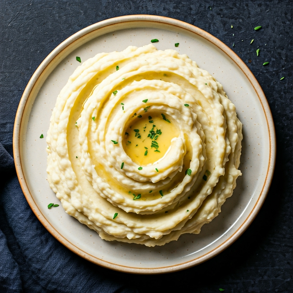 Creamy Garlic Mashed Potatoes