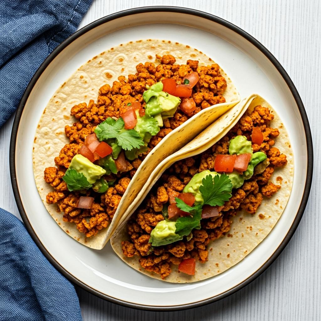 Ground Chicken Tacos