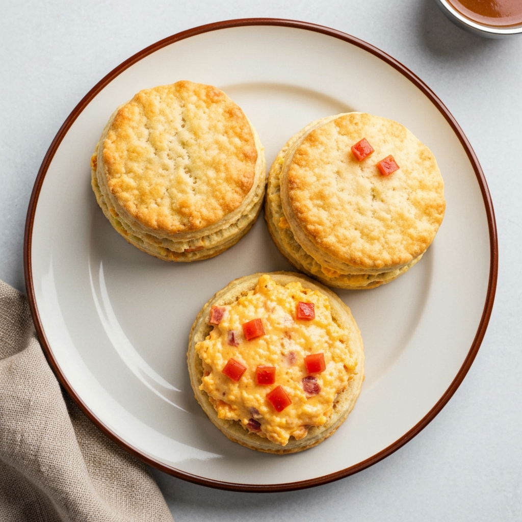 Southern Pimento Cheese Biscuits