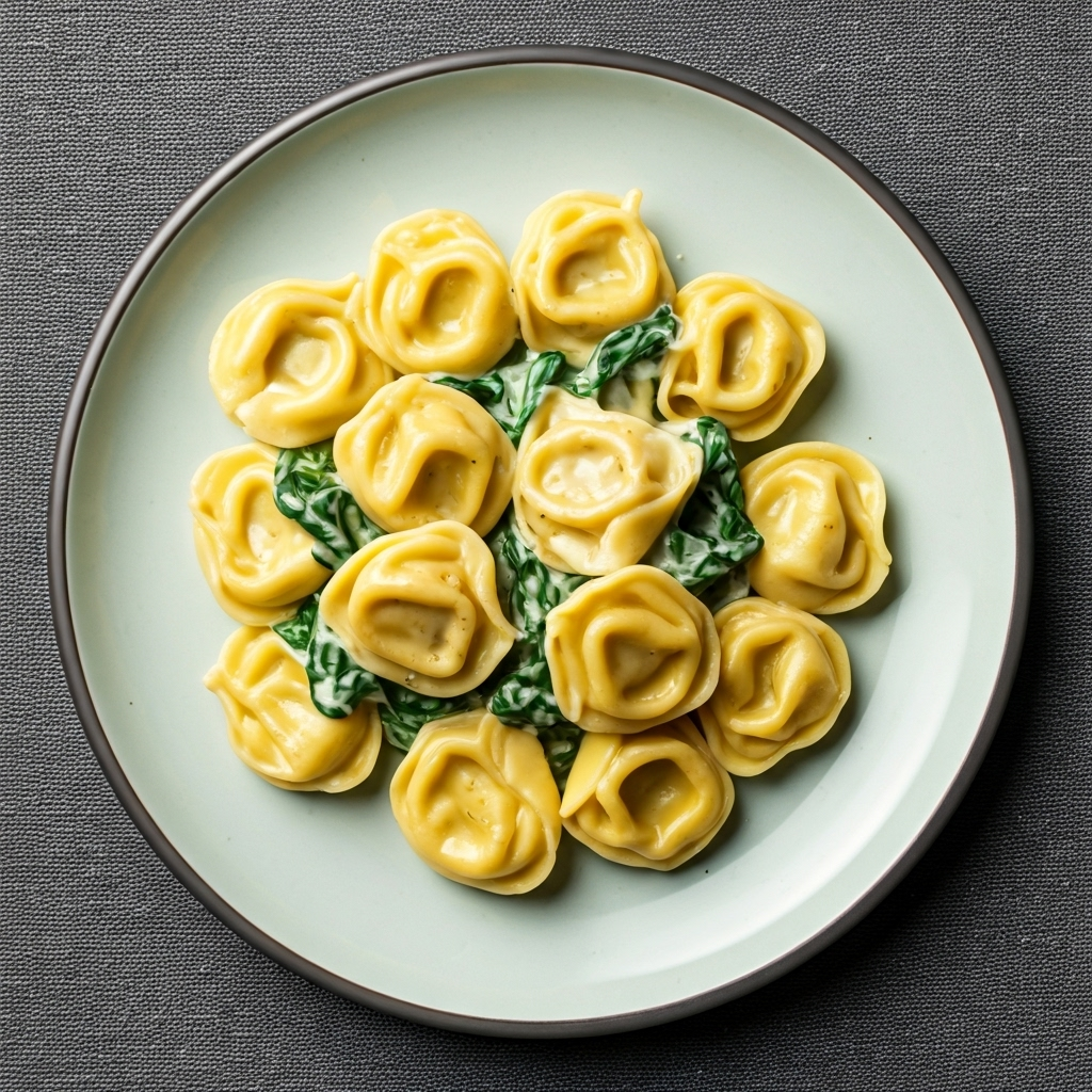 Cheese and Spinach Tortellini
