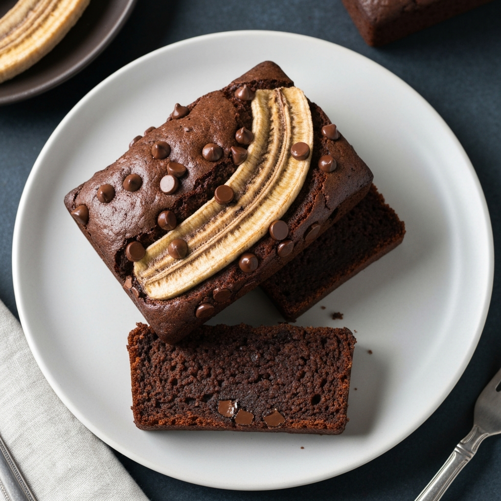 James Beard Style Double Chocolate Banana Bread