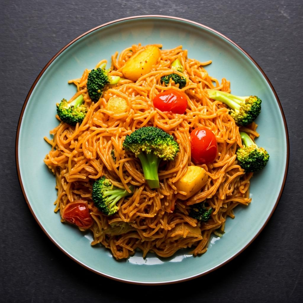Spiced Vermicelli & Vegetable Medley