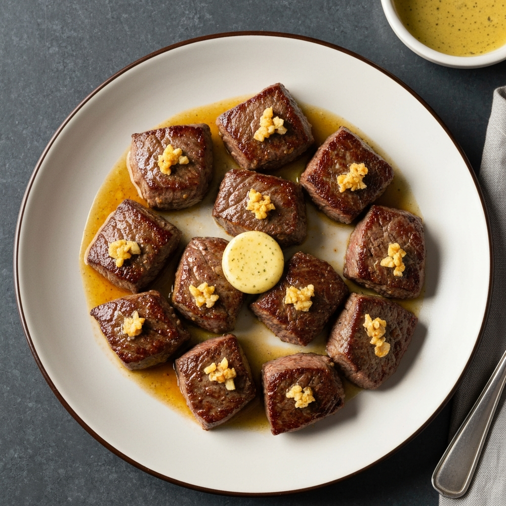 Garlic Butter Steak Bites