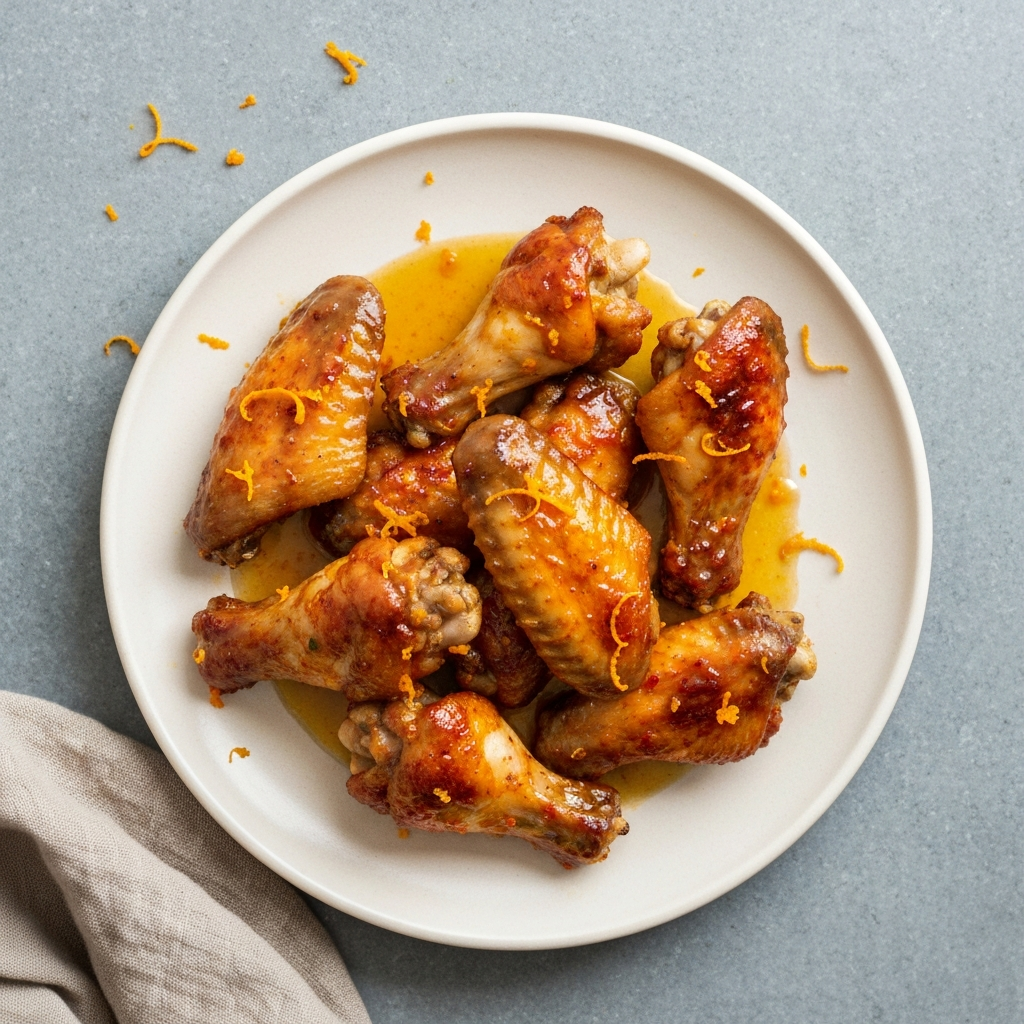 Harissa-Honey Chicken Wings