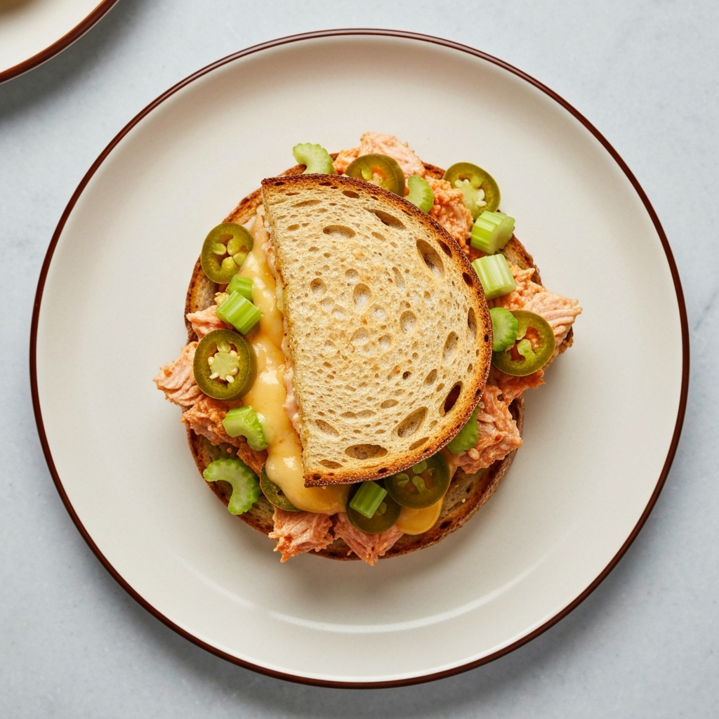 The Ultimate Firecracker Spicy Tuna Melt