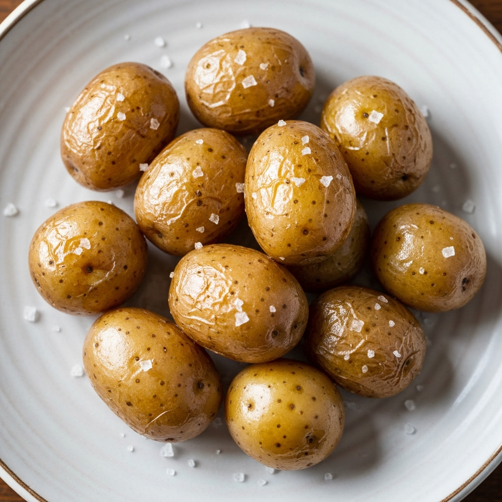 Salty Oven-baked Potatoes