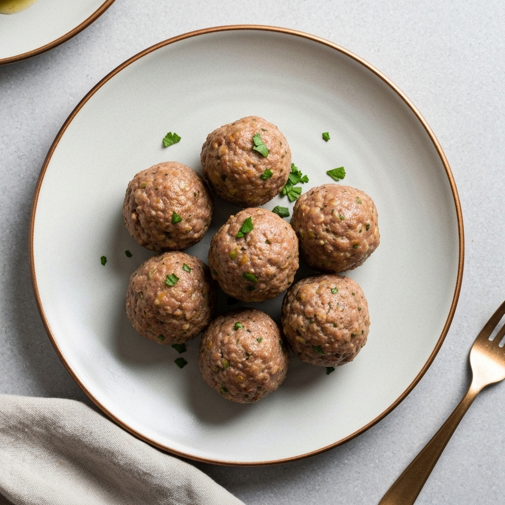 Chef's Tender Herb-infused Panko Meatballs